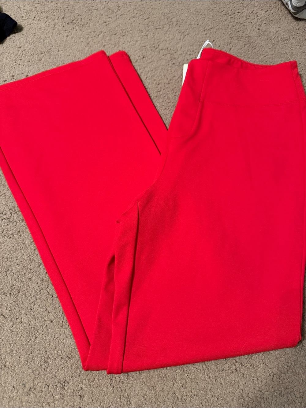 HALARA Red Wide-Leg Pants